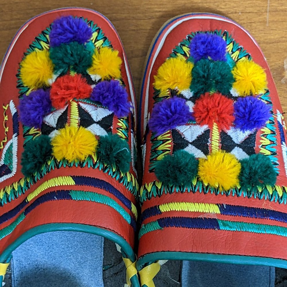 Colorful Morocco Leather Shoes